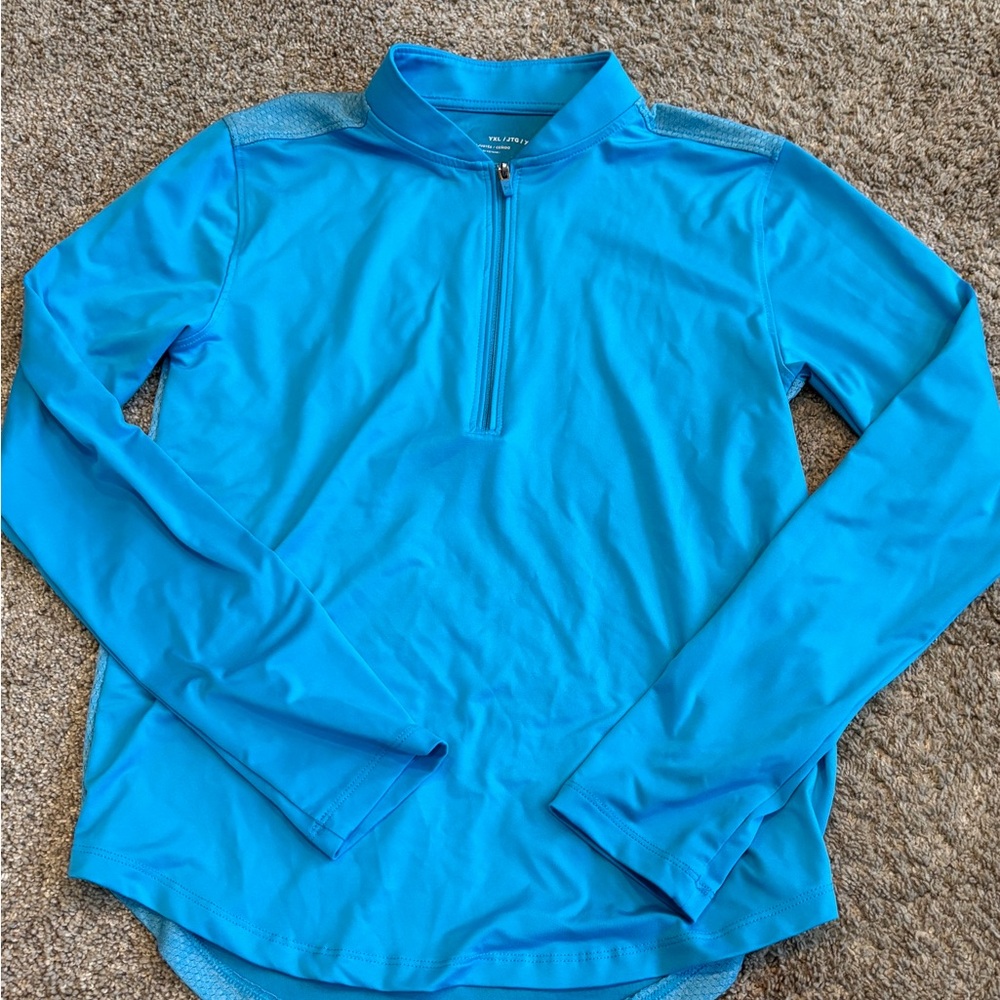 Under Armour Teal Quarter-Zip Top